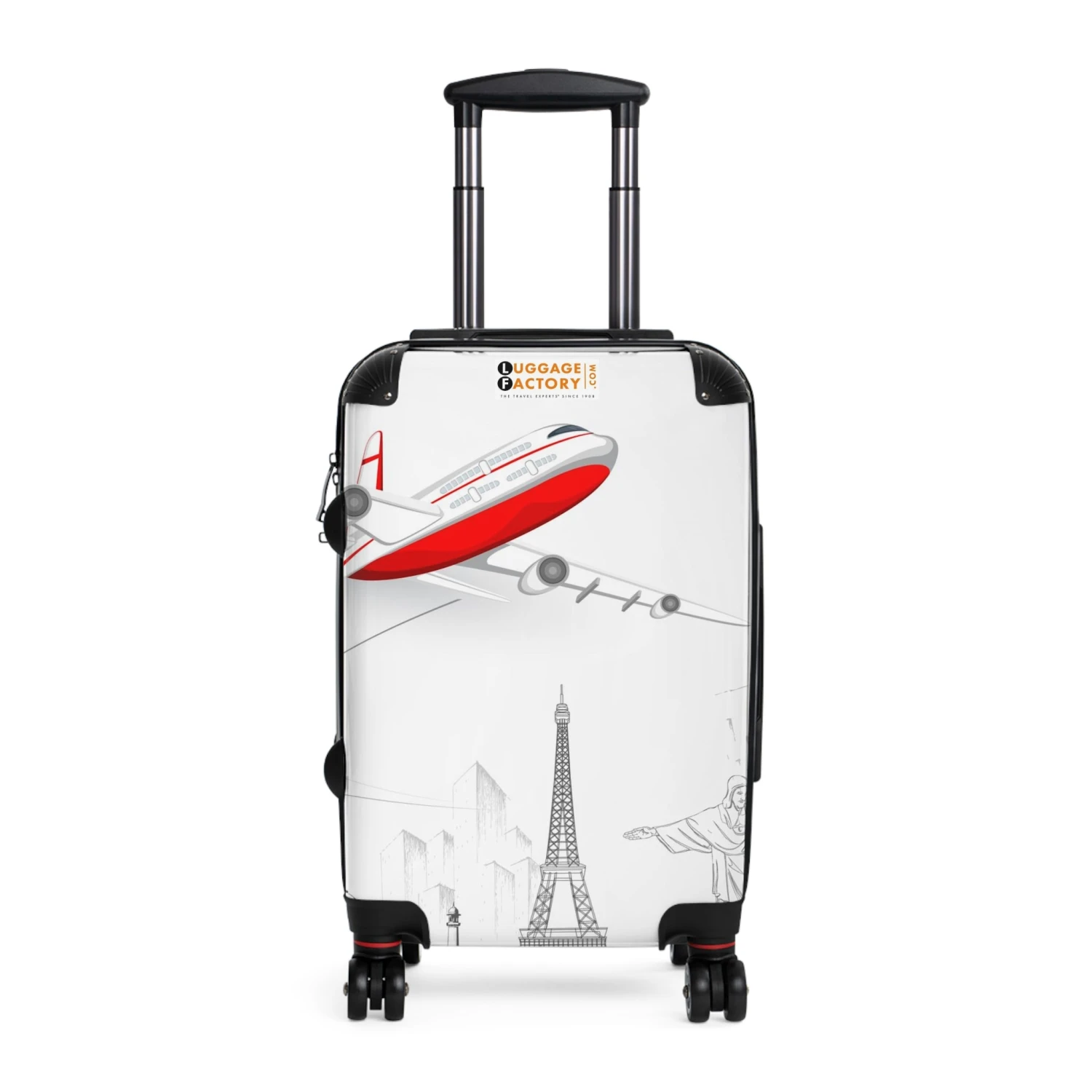 LFO - Luggage Factory - Paris Suitcase Carry On 3 LFO - Luggage Factory - Paris Suitcase Carry On