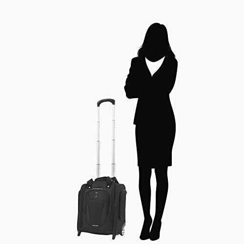 Travelpro Maxlite 5-Rolling Underseat Compact Carry-On Bag, Black, 15-Inch 4 Travelpro Maxlite 5-Rolling Underseat Compact Carry-On Bag, Black, 15-Inch - Image 2