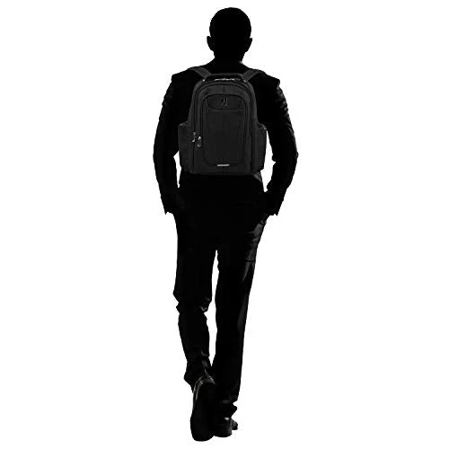Travelpro Luggage Maxlite 5 17.5" Lightweight Under Seat Laptop Backpack, Black, One Size 7 Travelpro Luggage Maxlite 5 17.5" Lightweight Under Seat Laptop Backpack, Black, One Size - Image 5