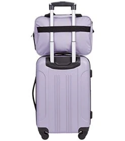 Travelers Club Midtown Hardside 4-Piece Luggage Travel Set, Lilac 21 Travelers Club Midtown Hardside 4-Piece Luggage Travel Set, Lilac -Luggage Factory Store 313Jc9Rhj S
