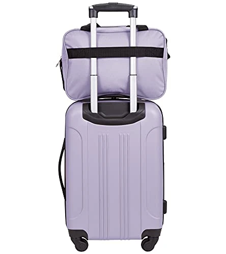 Travelers Club Midtown Hardside 4-Piece Luggage Travel Set, Lilac 12 Travelers Club Midtown Hardside 4-Piece Luggage Travel Set, Lilac - Image 10