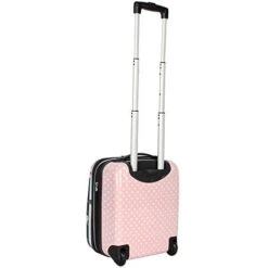 Betsey Johnson 4 Piece Designer Luggage - Expandable (ABS+PC) Hardside Lightweight Spinner Suitcases - Set Includes 15 Inch Underseat Bag, 20 Inch Carry On, 26 & 30 Inch Checked Bags (Stripe Roses) 13 Betsey Johnson 4 Piece Designer Luggage - Expandable (ABS+PC) Hardside Lightweight Spinner Suitcases - Set Includes 15 Inch Underseat Bag, 20 Inch Carry On, 26 & 30 Inch Checked Bags (Stripe Roses) -Luggage Factory Store 317cvT2hxnL