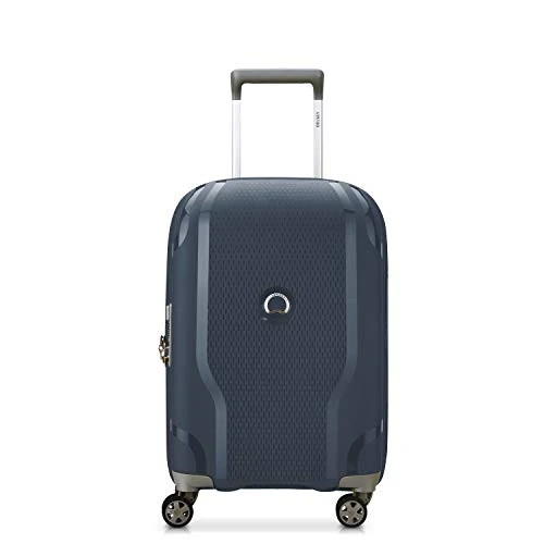 DELSEY Paris Clavel Hardside Expandable Luggage With Spinner Wheels, Blue Jean, Carry-On 19 Inch 3 DELSEY Paris Clavel Hardside Expandable Luggage With Spinner Wheels, Blue Jean, Carry-On 19 Inch