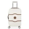 DELSEY Paris Chatelet Hardside Luggage With Spinner Wheels, Champagne White, Carry-on 21 Inch, No Brake -Luggage Factory Store 319Y0UhsqxL