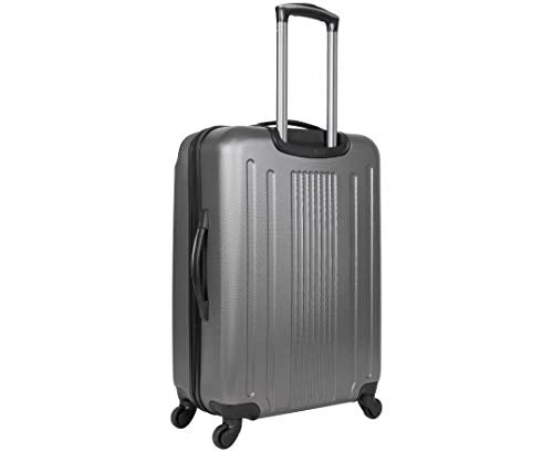 Kenneth Cole Reaction Gramercy Collection Lightweight Hardside 4-Wheel Spinner Luggage, Silver, 24-Inch Checked 5 Kenneth Cole Reaction Gramercy Collection Lightweight Hardside 4-Wheel Spinner Luggage, Silver, 24-Inch Checked - Image 3