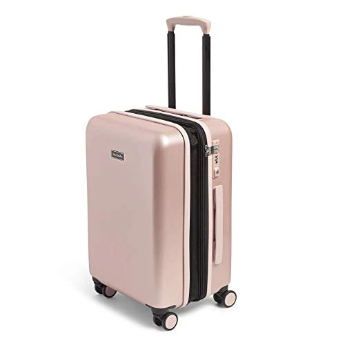 Vera Bradley Women's Hardside Rolling Suitcase Luggage, Enchanting Rose, 22" Carry On 5 Vera Bradley Women's Hardside Rolling Suitcase Luggage, Enchanting Rose, 22" Carry On - Image 3