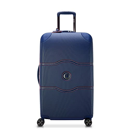 DELSEY Paris Chatelet Hardside 2.0 Luggage With Spinner Wheels, Navy, Checked-26 Inch Trunk, No Brake 3 DELSEY Paris Chatelet Hardside 2.0 Luggage With Spinner Wheels, Navy, Checked-26 Inch Trunk, No Brake