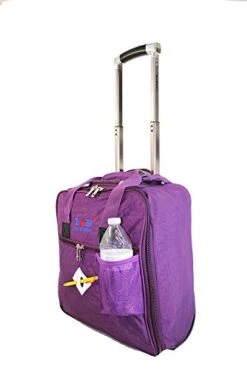 New BoardingBlue Allegiant Air Rolling Free Personal Item Under Seat (Purple) 14 New BoardingBlue Allegiant Air Rolling Free Personal Item Under Seat (Purple) -Luggage Factory Store 31CcN461S0L