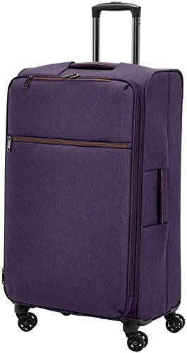 AmazonBasics Belltown Softside Rolling Spinner Suitcase Luggage - 29 Inch, Heather Purple 3 AmazonBasics Belltown Softside Rolling Spinner Suitcase Luggage - 29 Inch, Heather Purple