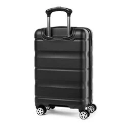 Travelpro Runway 2 Piece Luggage Set, Carry-on & Convertible Medium To Large Check-in Hardside Expandable Luggage, 8 Spinner Wheels, TSA Lock, Hardshell  Suitcase, Black -Luggage Factory Store 31Fjj2qOKiL