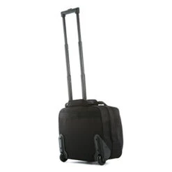 Olympia Luggage Deluxe Rolling Tote, Black, One Size -Luggage Factory Store 31G0jRZWmML