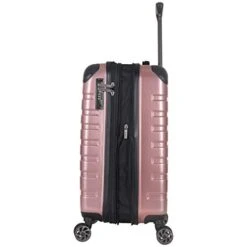 Kenneth Cole REACTION Scott's Corner Hardside Expandable 8-Wheel Spinner TSA Lock Travel Suitcase, Rose Gold, 3-Piece Set (20", 24", & 28") -Luggage Factory Store 31GEfIISHcL
