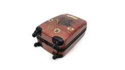 Harry Potter Luggage 21 Inch Hogwarts Express Hard-Sided Suitcase Rolling Luggage Carry-On Tween Spinner Travel Trolley For Kids - Brown 15 Harry Potter Luggage 21 Inch Hogwarts Express Hard-Sided Suitcase Rolling Luggage Carry-On Tween Spinner Travel Trolley For Kids - Brown -Luggage Factory Store 31K0QYWB49L