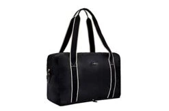 Paravel Foldable Travel Duffle Bag | Derby Black | Lightweight Carry On Bag 18 Paravel Foldable Travel Duffle Bag | Derby Black | Lightweight Carry On Bag -Luggage Factory Store 31LRBpGZbVL