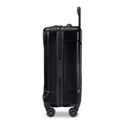 Briggs & Riley Torq Hardside Carry On Luggage With Spinner Wheels 22 Inch. USB Charging Port, TSA-Friendly Locks, Easy Access Hinged Front Pocket, Black -Luggage Factory Store 31MobFEp7hL