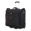 (USED) SWISSGEAR Full-Sized Effortless Folding Wheeled Garment Bag | Rolling Travel Luggage | Men's And Women's - Black -Luggage Factory Store 31NclFLU34L