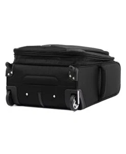 Travelpro Skypro Lightweight Airline Size Carry On Luggage Trolley Suitcase (Midnight Black, 22" Expandable Rollaboard) -Luggage Factory Store 31Q8cuGgHCL