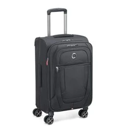 DELSEY Paris Helium DLX Softside Expandable Luggage With Spinner Wheels, Black, Carry On 20 Inch 9 DELSEY Paris Helium DLX Softside Expandable Luggage With Spinner Wheels, Black, Carry On 20 Inch -Luggage Factory Store 31UV1vz5jJL