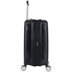 Ben Sherman Norwich Luggage Collection Lightweight Hardside Pet Expandable 8-Wheel Spinner Travel Suitcase Bag, Midnight Black, 2-Piece Set (20"/24") 17 Ben Sherman Norwich Luggage Collection Lightweight Hardside Pet Expandable 8-Wheel Spinner Travel Suitcase Bag, Midnight Black, 2-Piece Set (20"/24") -Luggage Factory Store 31VF Hioq1L