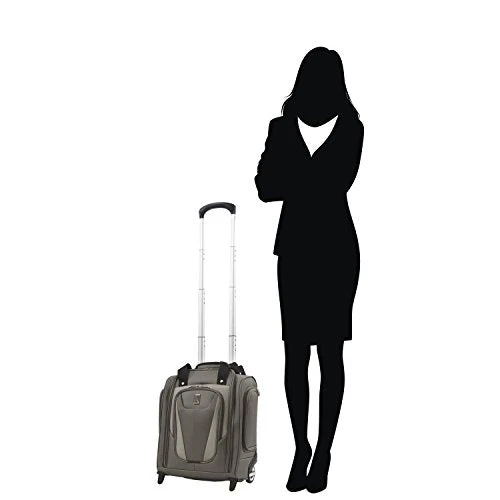 Travelpro Luggage Maxlite 5 15" Lightweight Carry-on Rolling Under Seat Bag, Slate Green 8 Travelpro Luggage Maxlite 5 15" Lightweight Carry-on Rolling Under Seat Bag, Slate Green - Image 6