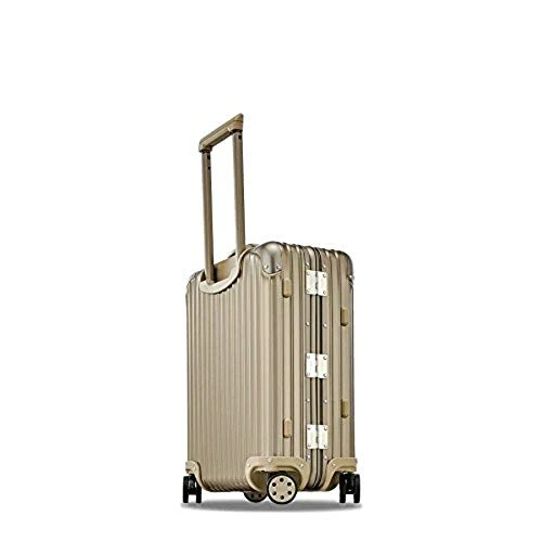 Rimowa Topas Titanium Carry On Luggage IATA 21" Inch Multiwheel 32L Suitcase - Champagne 5 Rimowa Topas Titanium Carry On Luggage IATA 21" Inch Multiwheel 32L Suitcase - Champagne - Image 3