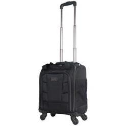 Kenneth Cole Reaction 18" Lightweight Multi-Pocket Anti-Theft RFID 14.1" Laptop & Tablet Underseater Carry-On With USB Charging Port, Black 27 Kenneth Cole Reaction 18" Lightweight Multi-Pocket Anti-Theft RFID 14.1" Laptop & Tablet Underseater Carry-On With USB Charging Port, Black -Luggage Factory Store 31ZKX IOP L