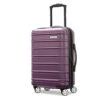 Samsonite Omni 2 Hardside Expandable Luggage With Spinner Wheels, Purple, Carry-On 20-Inch