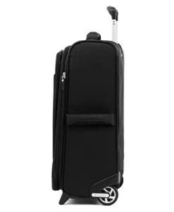 Travelpro Skypro Lightweight Airline Size Carry On Luggage Trolley Suitcase (Midnight Black, 22" Expandable Rollaboard) -Luggage Factory Store 31gJDpXf33L