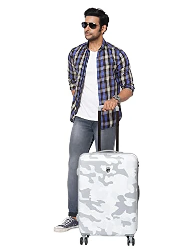 Heys Black Camo 21" Carry On Spinner Luggage (White) 6 Heys Black Camo 21" Carry On Spinner Luggage (White) - Image 4