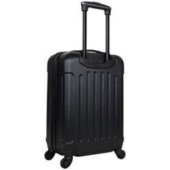 Heritage Travelware Lincoln Park 20" Hardside 4-Wheel Spinner Carry-on Luggage, Black -Luggage Factory Store 31oToF1SBbL