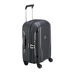 DELSEY Paris Clavel Hardside Expandable Luggage With Spinner Wheels, Black, Carry-On 19 Inch -Luggage Factory Store 31pY6c6tAQL