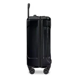 Briggs & Riley Torq Hardside Carry On Luggage With Spinner Wheels 22 Inch. USB Charging Port, TSA-Friendly Locks, Easy Access Hinged Front Pocket, Black -Luggage Factory Store 31ujcMchlvL