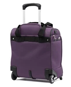 Travelpro Skypro Lightweight Airline Size Carry On Luggage Trolley Suitcase (Orchid Purple, 2-Wheel Underseat Bag) -Luggage Factory Store 31waMc eMCL