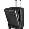 20 Inch Travel Suitcase New Cabin Rolling Luggage With Laptop Bag Women Trolley Case With Charging USB Men Upscale Business Box (Color : Black) 1 20 Inch Travel Suitcase New Cabin Rolling Luggage With Laptop Bag Women Trolley Case With Charging USB Men Upscale Business Box (Color : Black) -Luggage Factory Store 31xYn08I 2BLL