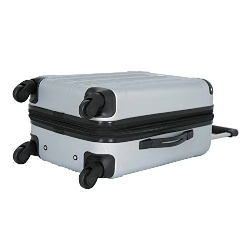Travelers Club Chicago Hardside Expandable Spinner Luggage, Silver, 3-Piece Set (20/24/28) 4 Travelers Club Chicago Hardside Expandable Spinner Luggage, Silver, 3-Piece Set (20/24/28) - Image 2