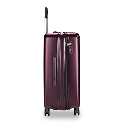 Briggs & Riley Sympatico Hardside Medium Spinner Luggage, Plum, 27-Inch Checked 12 Briggs & Riley Sympatico Hardside Medium Spinner Luggage, Plum, 27-Inch Checked - Image 10