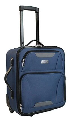 BoardingBlue 18" Frontier, Spirit, America Airlines Personal Item Under Seat Basic Luggage (navy) -Luggage Factory Store 41 2 AchHuL 2fcc4b62 355d 4404 84a1 ba5994233983