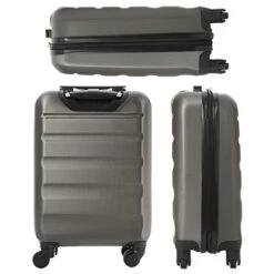 Aerolite 22x14x9” Hard Shell Suitcase Spinner Carry On + Under Seat Holdall 13 Aerolite 22x14x9” Hard Shell Suitcase Spinner Carry On + Under Seat Holdall -Luggage Factory Store 41 It6vfLQL