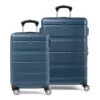 Travelpro Runway 2 Piece Luggage Set, Carry-on & Convertible Medium To Large 28-Inch Check-in Hardside Expandable Luggage, 8 Spinner Wheels, TSA Lock, Hardshell  Suitcase, Teal Blue -Luggage Factory Store 41 LuCumjKL