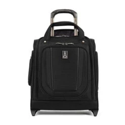 Travelpro Crew Versapack Rolling Underseat Carry-on, Jet Black