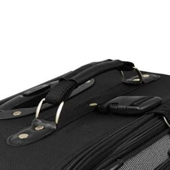 U.S. Traveler New Yorker Lightweight Softside Expandable Travel Rolling Luggage Set, Black/Grey, 4-Piece (15/21/25/29) 21 U.S. Traveler New Yorker Lightweight Softside Expandable Travel Rolling Luggage Set, Black/Grey, 4-Piece (15/21/25/29) -Luggage Factory Store 41 cZm0SWiL