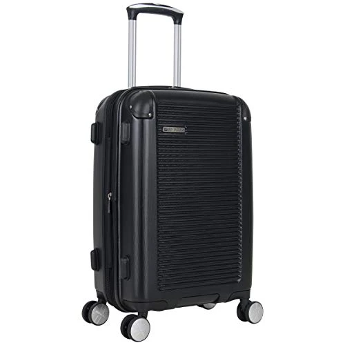 Ben Sherman Norwich Luggage Collection Lightweight Hardside Pet Expandable 8-Wheel Spinner Travel Suitcase Bag, Midnight Black, 2-Piece Set (20"/24") 10 Ben Sherman Norwich Luggage Collection Lightweight Hardside Pet Expandable 8-Wheel Spinner Travel Suitcase Bag, Midnight Black, 2-Piece Set (20"/24") - Image 8