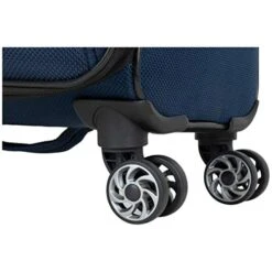 Kenneth Cole Reaction Rugged Roamer Luggage Collection Lightweight Softside Expandable 8-Wheel Spinner Travel Suitcase Bag, Navy, 2-Piece (20" Carry-On / 28" Check Size) -Luggage Factory Store 411HZJVW9nL c26e7f89 0c30 4ff8 9abd f4fcd99f052b