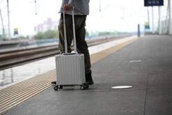 ALEON 16" Aluminum Vertical Underseat Carry-On Luggage Or Business Briefcase 10 ALEON 16" Aluminum Vertical Underseat Carry-On Luggage Or Business Briefcase -Luggage Factory Store 411qNC 4mNL