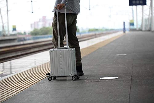 ALEON 16" Aluminum Vertical Underseat Carry-On Luggage Or Business Briefcase 5 ALEON 16" Aluminum Vertical Underseat Carry-On Luggage Or Business Briefcase - Image 3