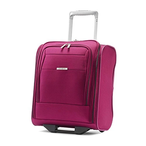 Samsonite Eco-Nu Wheeled Underseater Carry-On Raspberry 3 Samsonite Eco-Nu Wheeled Underseater Carry-On Raspberry