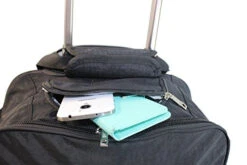 New BoardingBlue Allegiant Air Rolling Free Personal Item Under Seat (Black) -Luggage Factory Store 413pHa6W2yL
