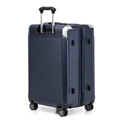 Travelpro Platinum Elite Hardside Expandable Spinner Wheel Luggage TSA Lock Hard Shell Polycarbonate Suitcase, True Navy Blue, Checked-Medium 25-Inch -Luggage Factory Store 415De68Bw5S