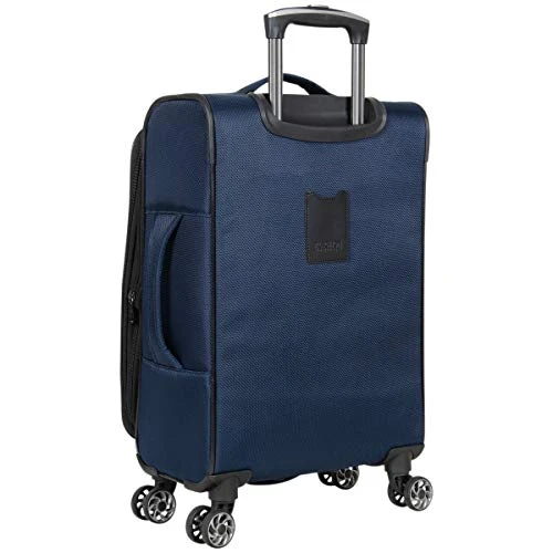 Kenneth Cole Reaction Rugged Roamer Luggage Collection Lightweight Softside Expandable 8-Wheel Spinner Travel Suitcase Bag, Navy, 20-inch Carry-On 9 Kenneth Cole Reaction Rugged Roamer Luggage Collection Lightweight Softside Expandable 8-Wheel Spinner Travel Suitcase Bag, Navy, 20-inch Carry-On - Image 7