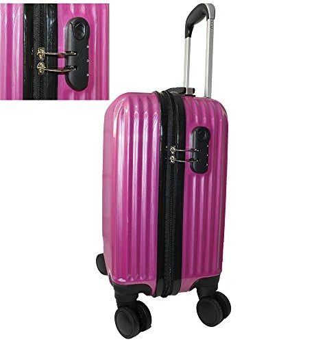 BoardingBlue China-US Airlines Spinner Free Carry On Under Seat Personal Item (Pink) 4 BoardingBlue China-US Airlines Spinner Free Carry On Under Seat Personal Item (Pink) - Image 3